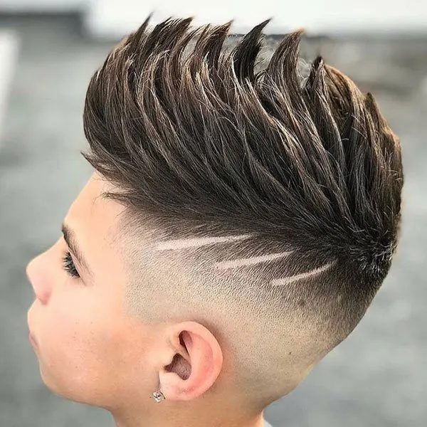 مدل موی پسرانه Faux Hawk