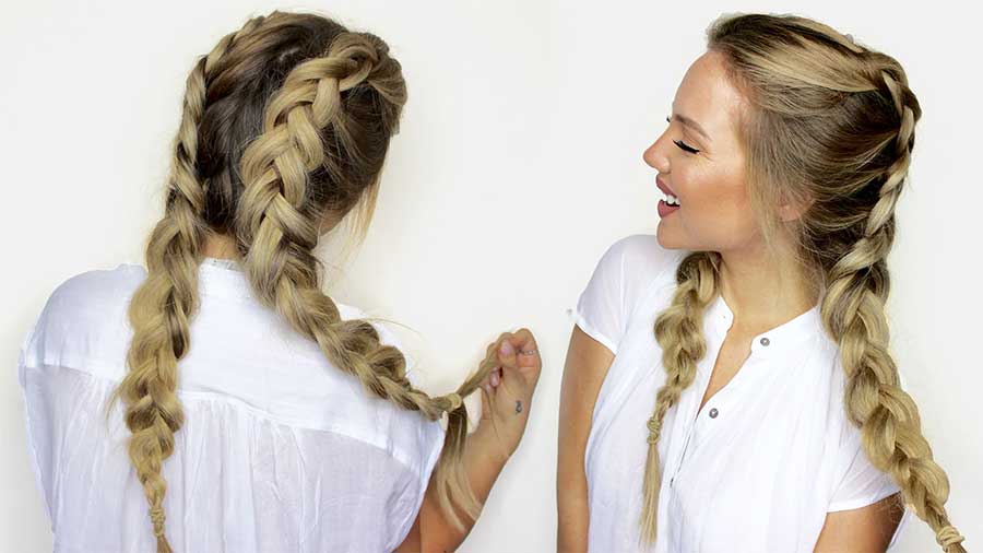 بافت هلندی (Dutch Braid)