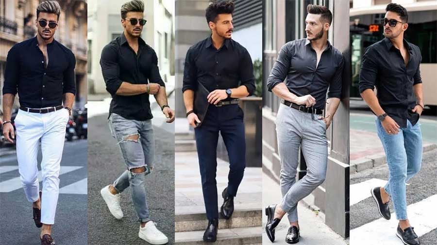 با پیراهن رسمی و شلوار جین چه چیزی بپوشیم؟