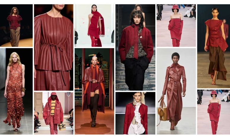 رنگ ترند لباس پاییزی 2025